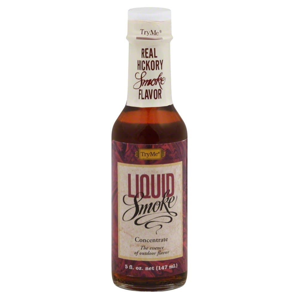 Try Me Sauces TryMe Liquid Smoke –147mL – Real Hickory Smoke Flavour - Vegan, Gluten-Free, Cholesterol-Free, No Salt Added