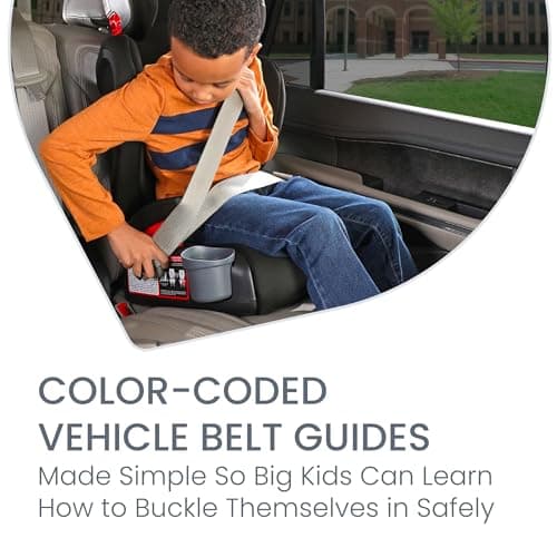 Britax Skyline 2-Stage Belt-Positioning Booster Car Seat, Dusk - Highback and Backless Seat — view 3