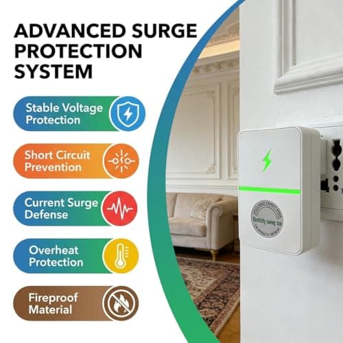 4Pcs Stopwatt SmartPlug Device, Stop Watt Device Plug in for Home & Office US Plug, 30KW Load Energy Saver