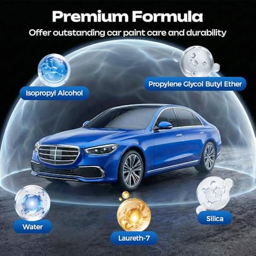 Quick Effect Car Coating Spray, Waterless Wash & Polish, Car Coating Spray for Shine & Protection, Quick Acting Paint Protection and Glass Cleaner (1pcs) — view 3