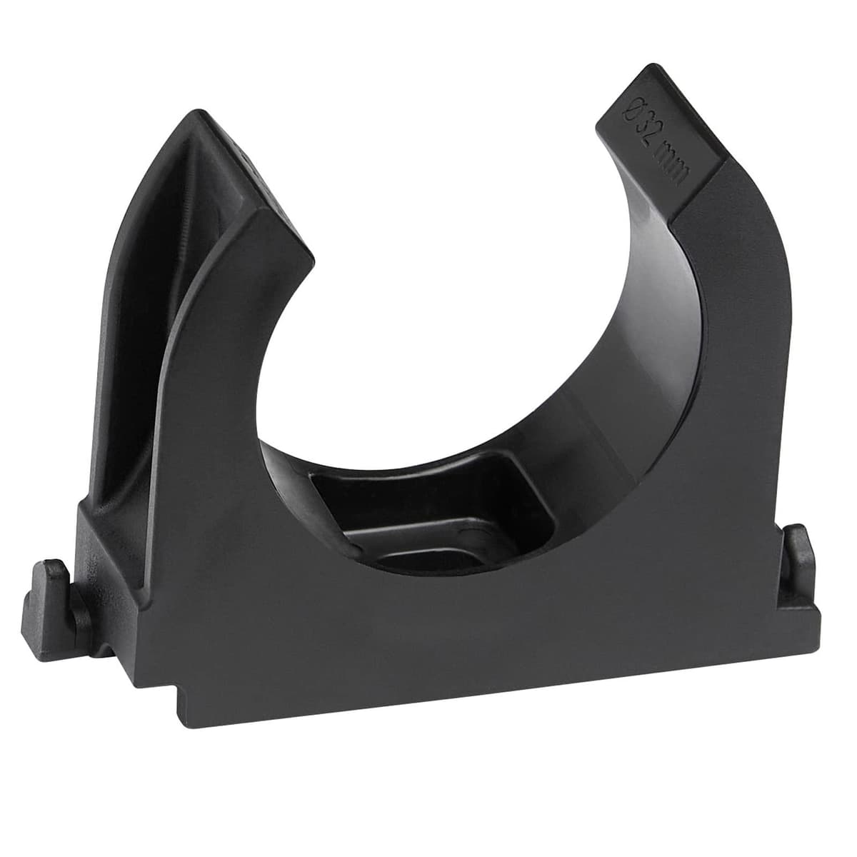 Rohrclip (Negro, Ø 32mm 18 St.)