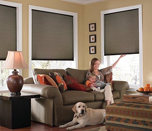 Custom Cordless Cellular Shades, Light Filtering, 40W x 72H, Antique Linen Sizes 21 to 72 Wide — view 5