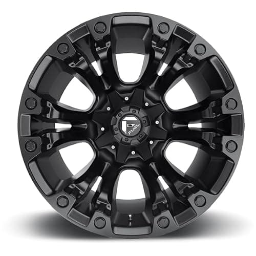 FUEL OFF-ROAD D560 VAPOR 20X9, 6X135/5.5, 5.75, 19mm MATTE BLACK - D56020909856 — view 5