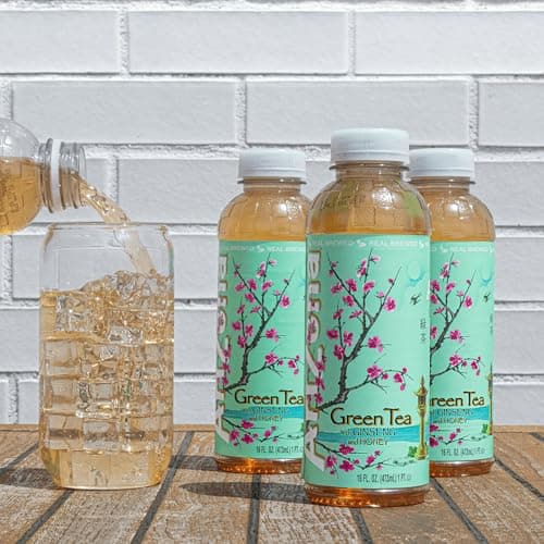 Arizona Green Tea with Ginseng and Honey - 16 Fl Oz (12 Pack) — view 5