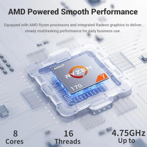 Lenovo V15 15.6" FHD AMD Ryzen 7 170 Business Laptop, 16GB RAM, 512GB SSD — view 2