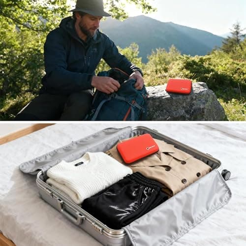 First Aid Kit Red Portable Compact Waterproof Mini Refill Supplies for Home Car Travel Camping Truck Hiking Sports Office Outdoor Emergencies — view 5