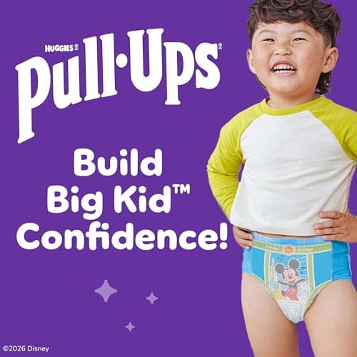 Pull-Ups Boys' Potty Training Pants, Size 3T-4T Training Underwear (32-40 lbs), 20 Count — view 2