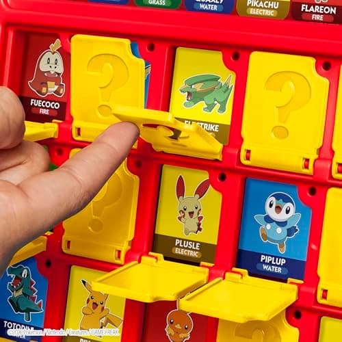 Guess Who? Pokémon Edition Game | 48 Pokémon | Fun Kids Board Games for Families | 2 Players | 15 Mins. | Travel Friendly | Ages 6+ — view 3