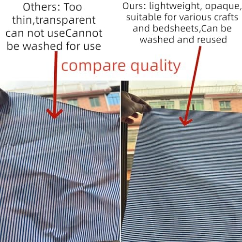 9.8"*9.8"(25cm*25cm) Cotton Fabric DIY Making Supplies Quilting Patchwork Fabric Fat Quarter Bundles DIY for Quilting Cotton Patchwork Cushions (Blue, 9.8" x 9.8")