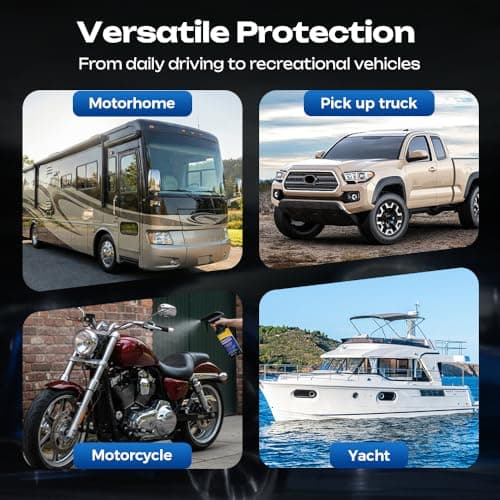 Quick Effect Car Coating Spray, Waterless Wash & Polish, Car Coating Spray for Shine & Protection, Quick Acting Paint Protection and Glass Cleaner (1pcs) — view 4