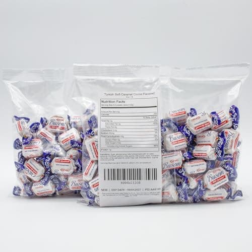 Turkish Milk Toffee-style candy (1 lb) – Firm & Chewy Creamy Candy – Rich Milky Flavor Individually Wrapped — view 5