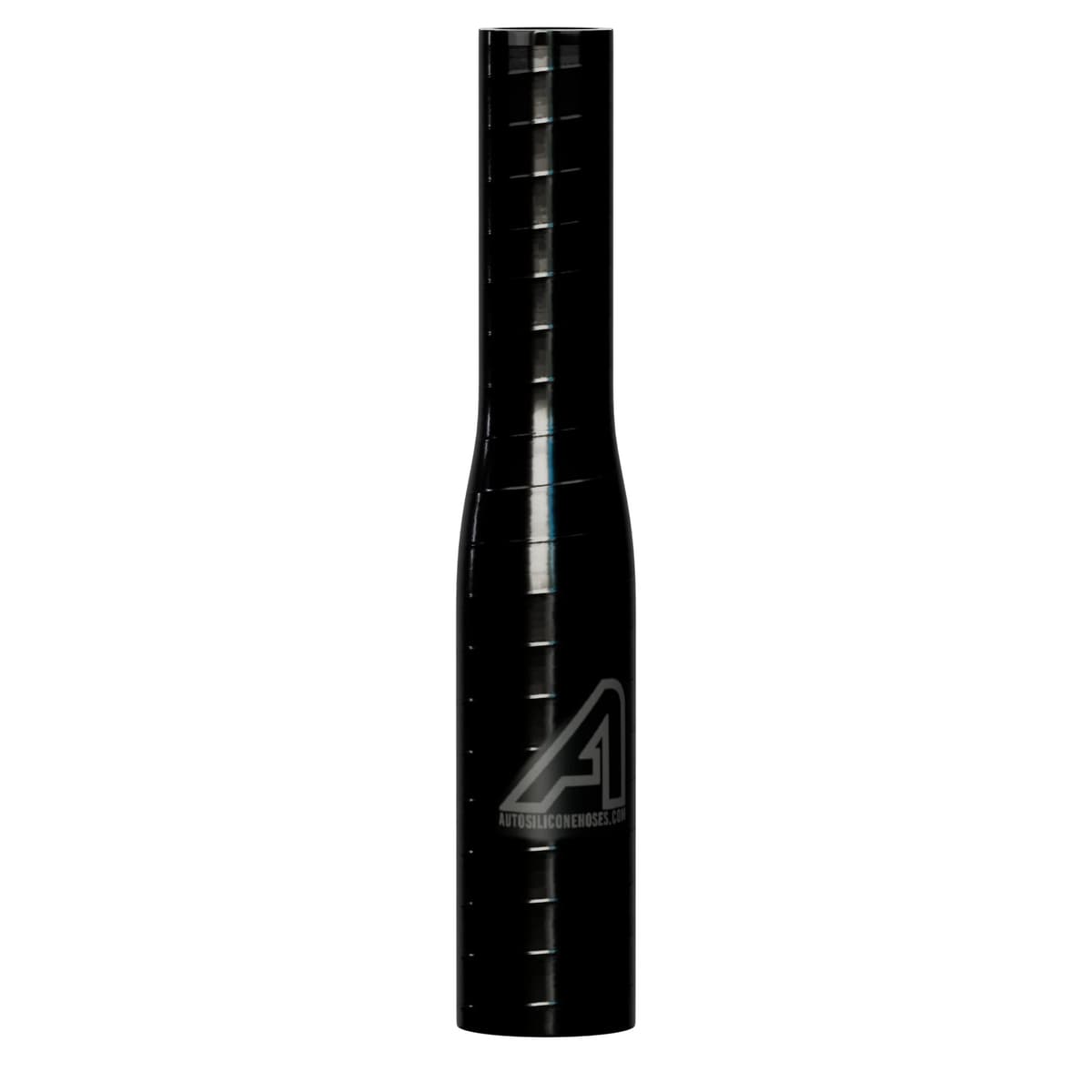 25mm > 19mm Silicone Hose Straight Reducer Black