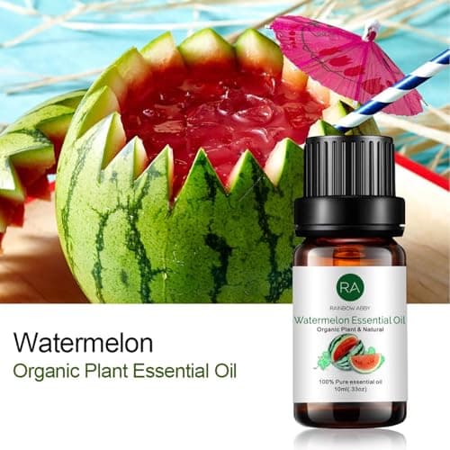 2-Pack Watermelon Essential Oil, Pure, Undiluted, Premium Grade Watermelon Oil - 2x10 mL