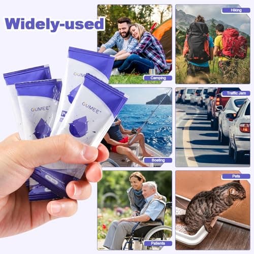 OUMEE Portable Toilet Gel, Poo Gel for Potty, Lavender, 30 Pack — view 5