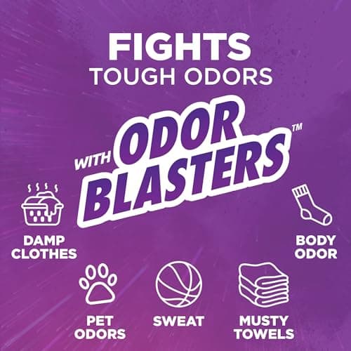 ARM & HAMMER Plus OxiClean with Odor Blasters Liquid Laundry Detergent, Laundry Odor Remover, Attacks Stains, Fresh Burst Scent, 154 Loads, 200.2 Fl Oz — view 4