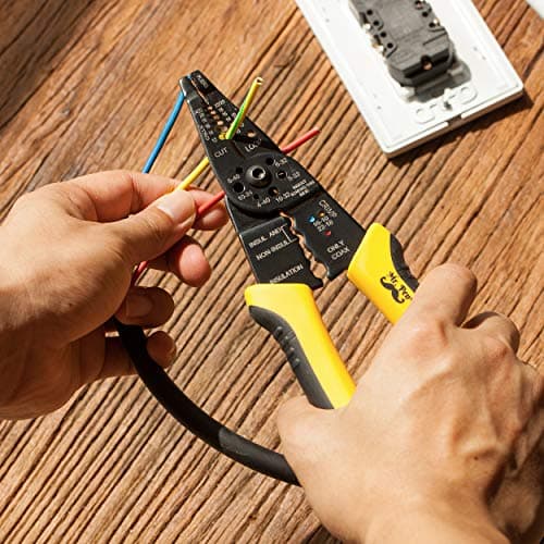 Mr. Pen- Wire Stripper, 8 inch, Wire Cutter, Wire Stripper Crimper — view 3