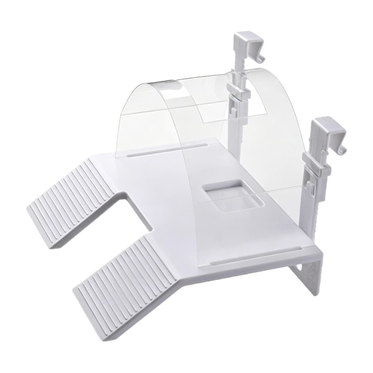 Nkmifeg Rampa De Asolamiento Tortugas - Doble Escalera Escalada Salamandras | Terraza Reposo Tortugas - para Criadores y Dueños, Terrario, Tanque de Comida, Salón, Oficina en Casa
