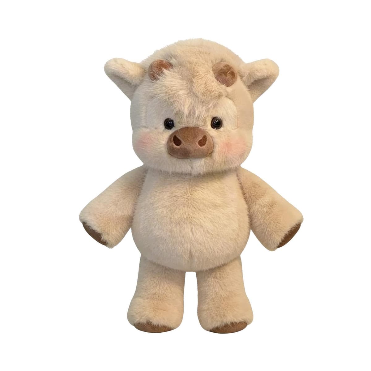 Cow Soft Plush Toy – Adorable Furry Running Cow Stuffed Animal For Stress Relief, Wild Boar Plush Toy 45cm For Home Decor Adorable Wild Boar Animal Doll