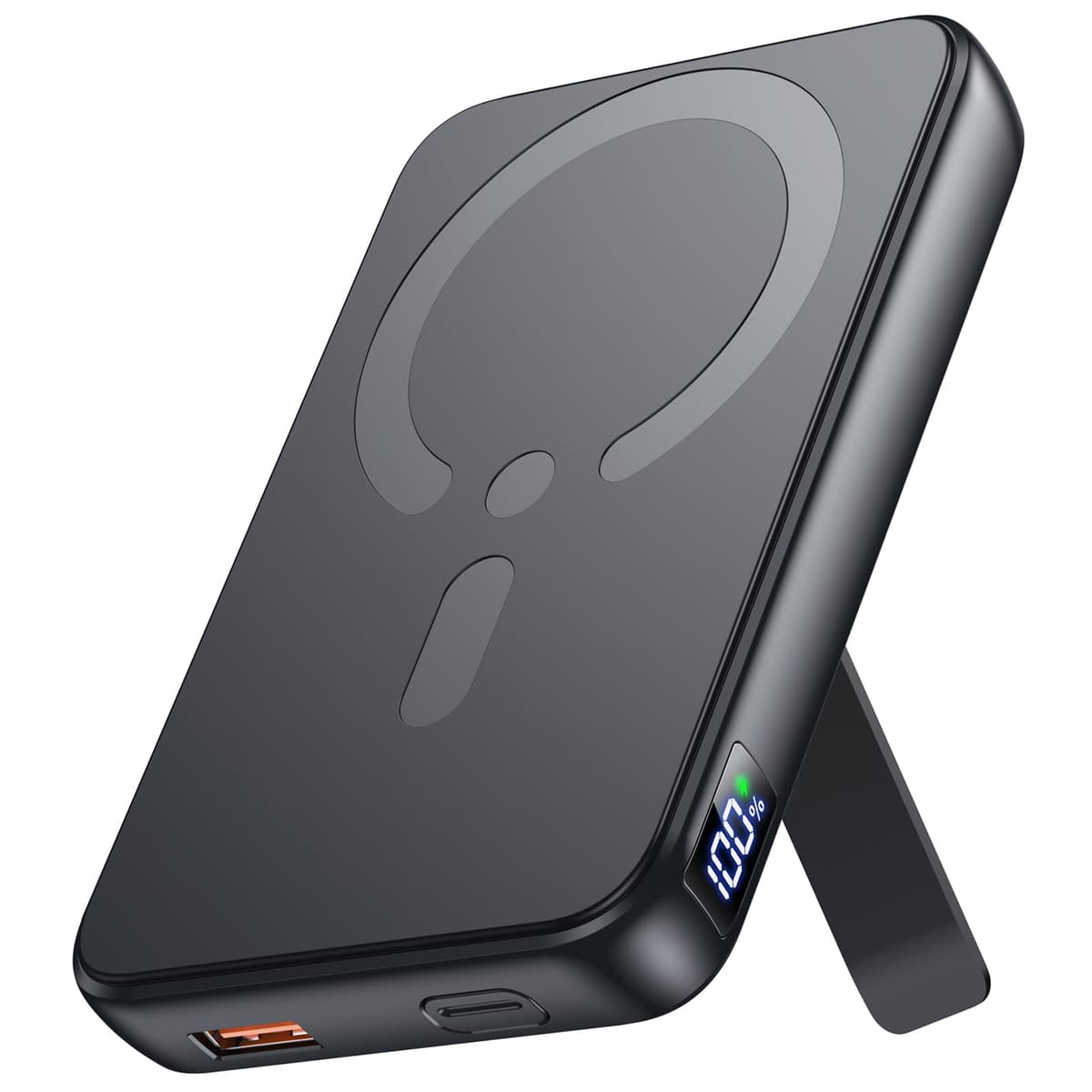 For Magsafe Power Bank, Portable Charger 12000mAh, 22.5W Fast Charging Battery Pack with USB-C Input & Output, LED Display for iPhone 17/16/15/14/13/12 Pro/Pro Max