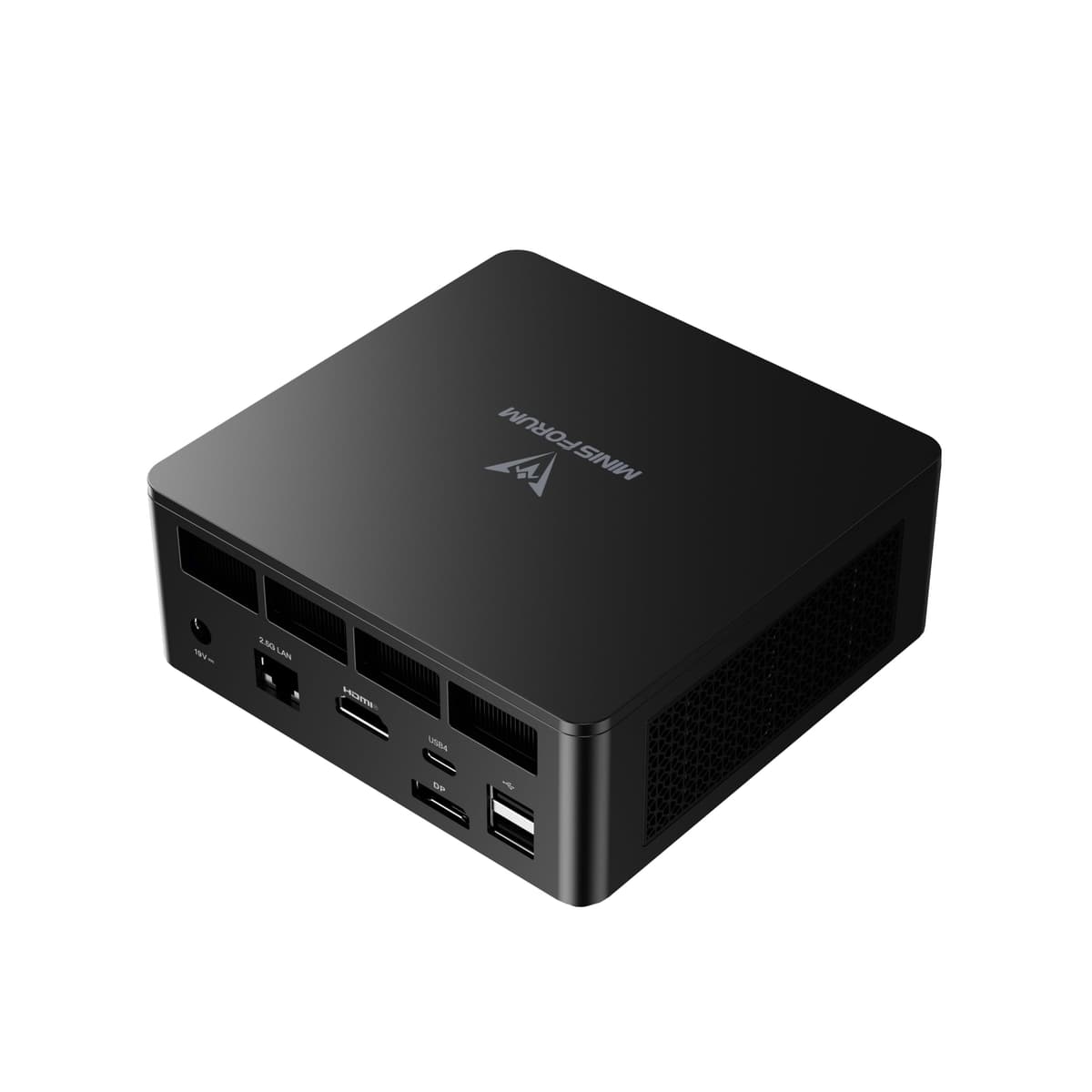 MINISFORUM UM690L Slim Mini PC, procesador AMD Ryzen 9 6900HX de 8 núcleos hasta 4,9 GHz, AMD Radeon 680M, 16 GB LPDDR5 (On Board, hasta 6400 MT/s)/512GB SSD, HDMI/USB4/DP, USB 3.2 x 2, WiFi6E, BT5.2