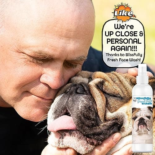 The Blissful Dog Blissfully Fresh Face Wash - Cleans Facial Folds and Wrinkles, 4-Ounce, Bulldog — view 4