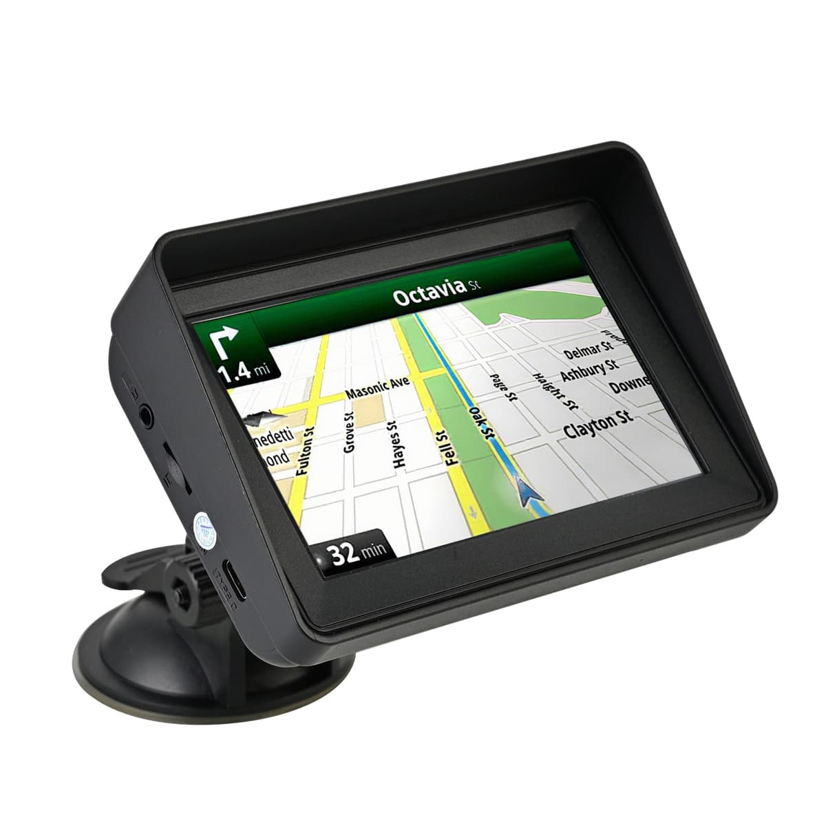 5 Inch Sat Nav for Car Truck HGV Lorry, 2025 UK & Europe Maps GPS Navigation with Lifetime Free Updates, HD Touchscreen, Speed Camera Alerts, Postcode Search, Voice Guidance, POIs