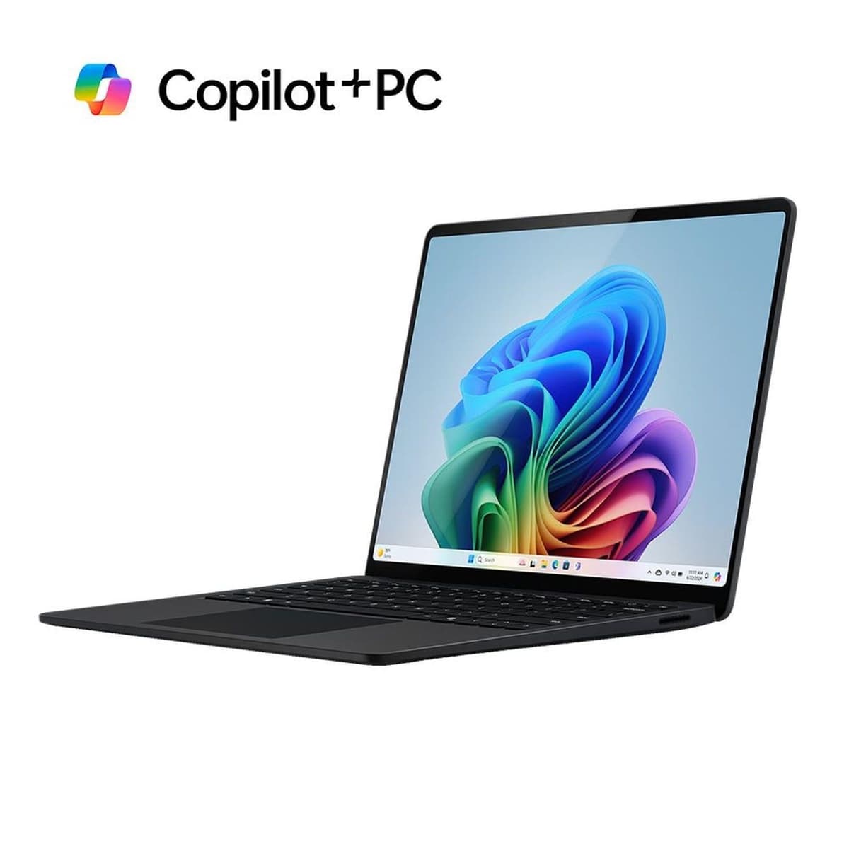 Microsoft Surface Laptop (2024), Windows 11 Copilot+ PC, 15" Touchscreen Display, Snapdragon X Elite (12 core), 32GB RAM, 1TB SSD Storage, Black — view 2