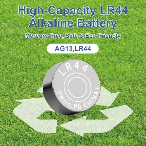FOZAOAXE LR44 Battery 10 Pack, AG13 357 303 SR44 A76 L1154 V13GA Alkaline Button Coin Cell Batteries for Toys, Calculators & Household Gadgets, 1.5V, Reliable & Long-Lasting — view 4