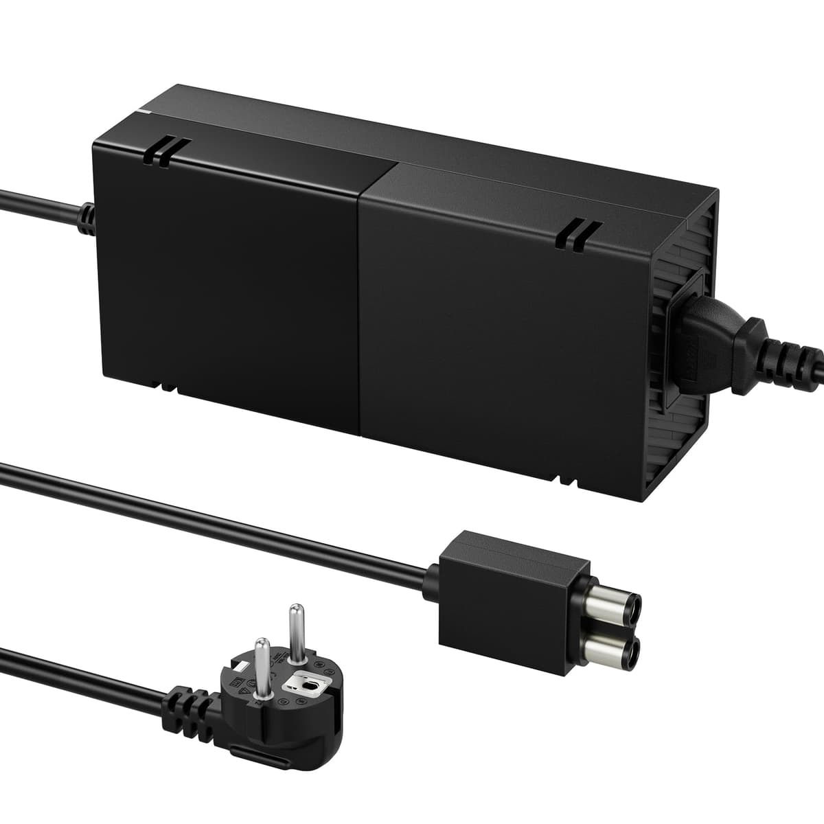Fuente de Alimentación para Xbox One, Cargador Mando Xbox Fuente de alimentación 200-240V para Xbox One 100-240V, 220W (Versión Vás Silenciosa)