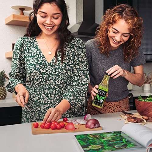 Pure Leaf Iced Tea, Unsweetened 3 Flavor Variety Pack, Zero Sugar & Zero Calories, 18.5 Fl Oz Bottles (Pack of 12) — view 4