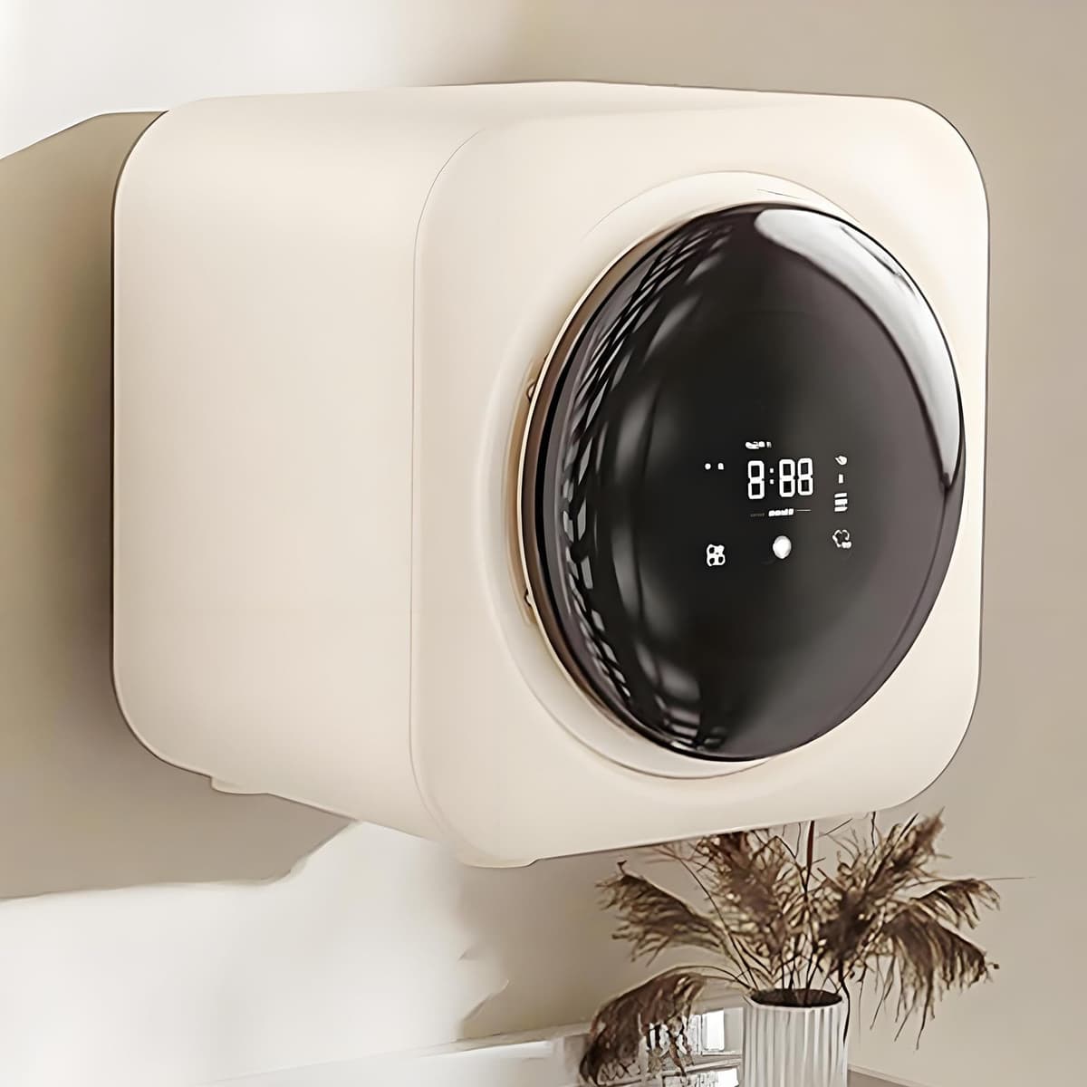 Lavadora Portátil - Lavadora Portátil Totalmente Automática con Función De Autolimpieza De Tambor - Mini Lavadora De Calcetines De 3,5 L - Secadora De Ropa Pequeña De Pared Wallhanging
