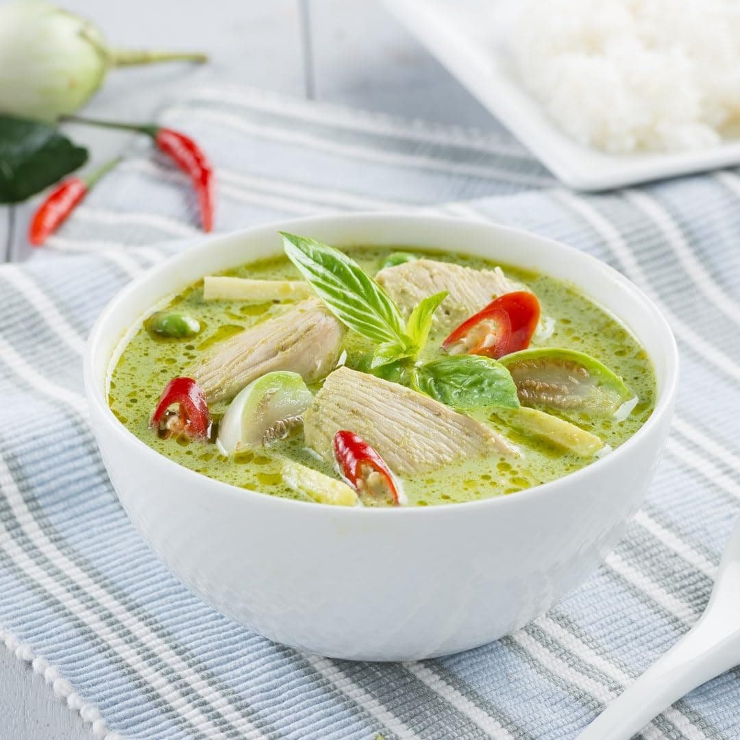 YIJIA | Aroy-D Salsa Curry de Tailandia Original - Pasta de Curry Verde 400g