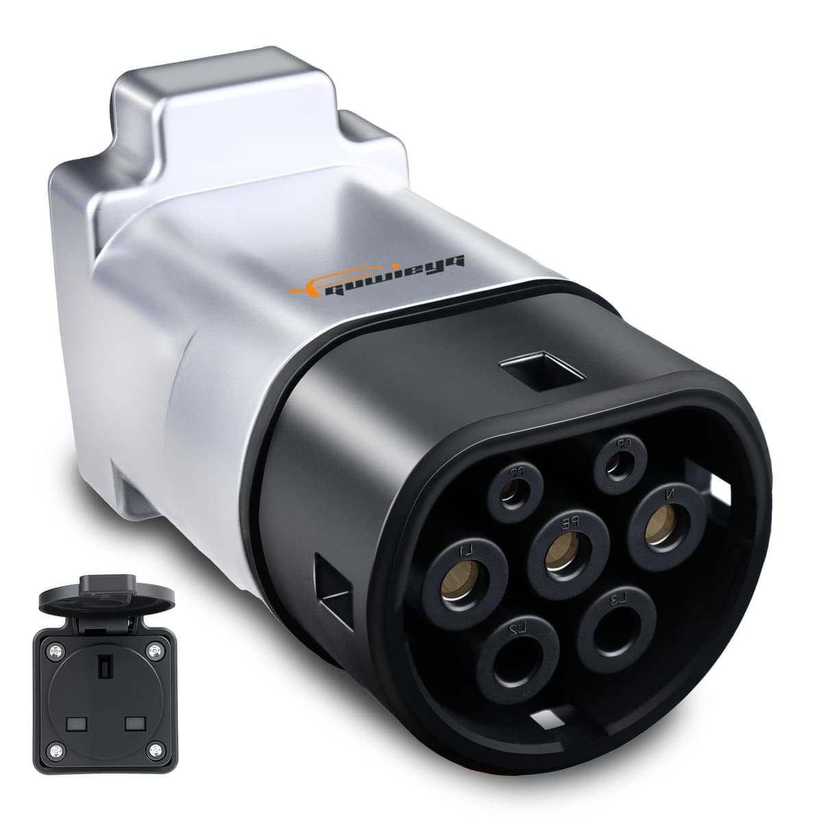 V2L Adapter Compatible with Kia/Hy-ndai, 220V Vehicle to Load Adapter, Fit for Kia IONIQ 5/IONIQ 6, V2L Adapter UK