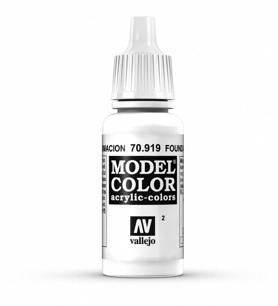 Vallejo Model Color 17 ml Acrylic Paint - Cold White