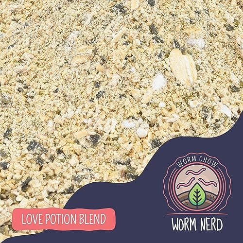 Arcadia Garden Products Worm Chow - Love Potion Blend - 2 lbs, Wormeries, Vermiculture, Feeding, Nutrition