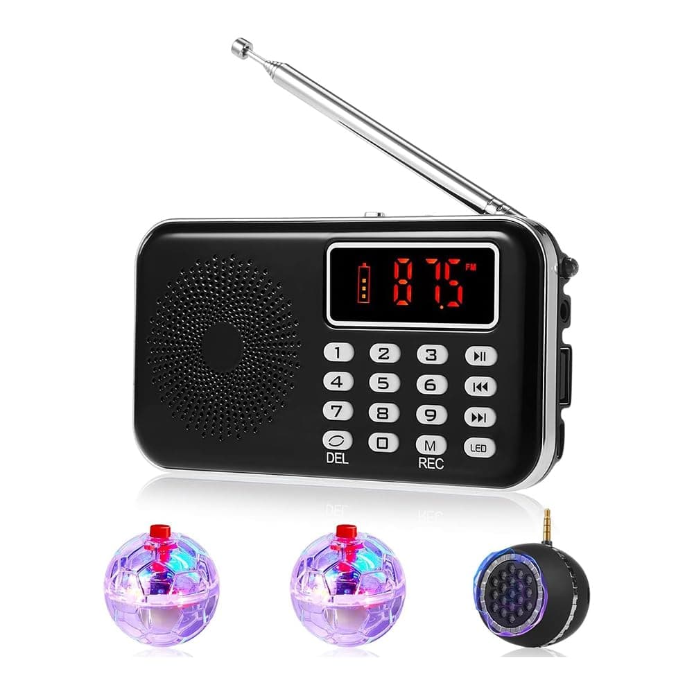 Spirit Box Equipment Kit with2 LED Cat Ball 1 Spirit Box Speaker Paranormal Equipment Kit Outdoor