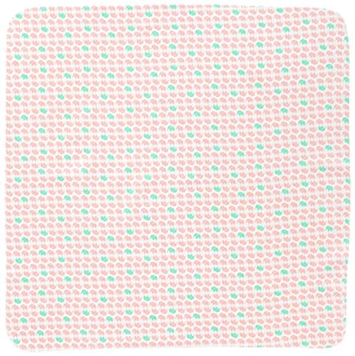 Simple Joys by Carter's Unisex Babies' Muslin burp cloths, Pack of 7, Pink/White, One Size