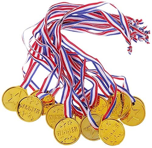 1PC Plastic Winner Award Medals Star Classroom Awards for Children Awards Contests Competitions Lovely and Practical