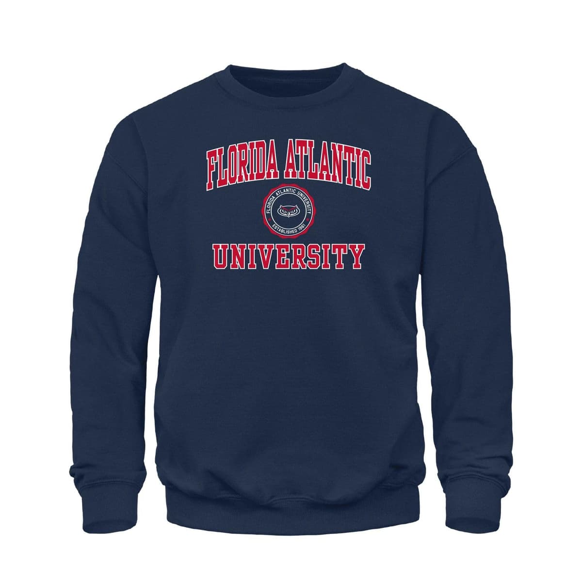 Barnesmith Crewneck Sweatshirt for College, Heritage Logo, Adult Unisex — view 4
