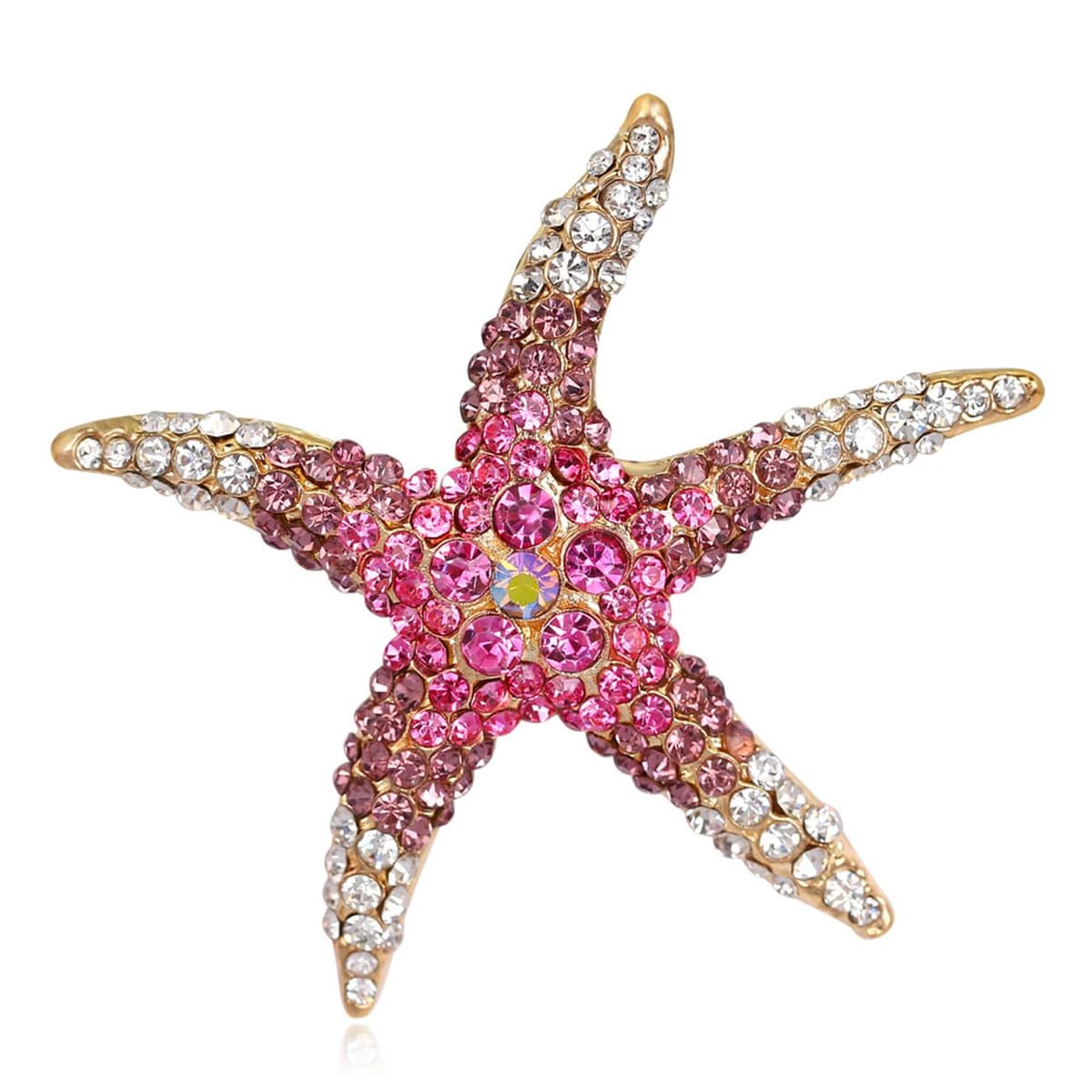 FAIRYGATE Rhinestone Brooch Clothing Jewellery Accessories Fashion Elegant Shiny Crystal Teardrop Brooches Wreath Pendent Lapel Pin，B36