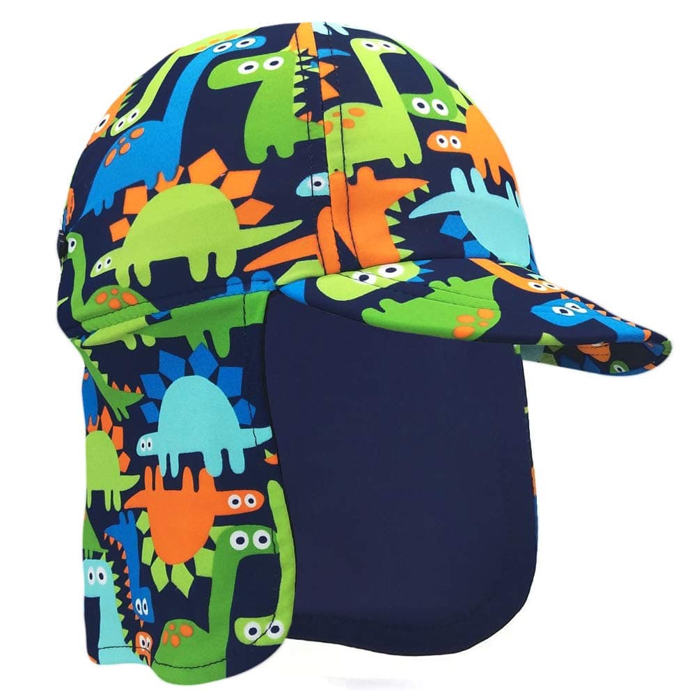 Gifts Treat Kids Legionnaires Hat, UPF 50+ Sun Protection Swim Cap Flap Hat for Kids, Quick Drying Boys Sun Hat with Neck Protection for Beach Seaside Pool
