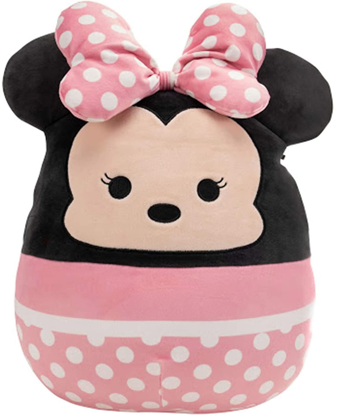 Squishmallows Official Kellytoy Disney Characters Squishy Soft Stuffed Plush Toy Animal (7 Inch, Minnie Mouse)