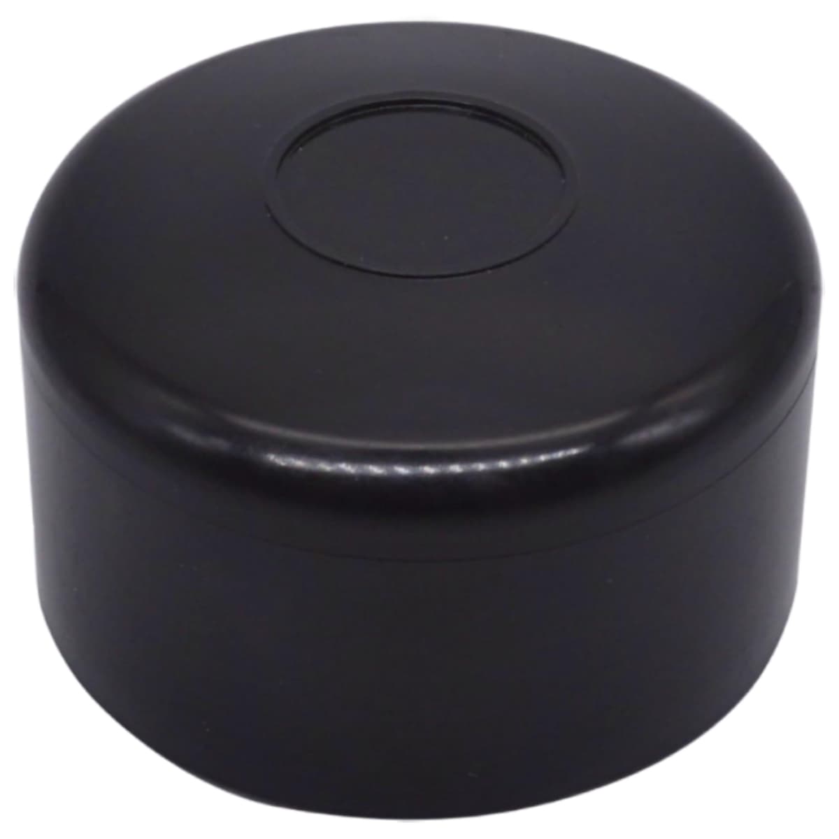 SKIR'CO (30 unidades) Tapas para Postes de Valla, Tapas redondas de plástico negro de 51 mm para postes de valla redondos, cubiertas de postes de valla, color negro RAL 9005