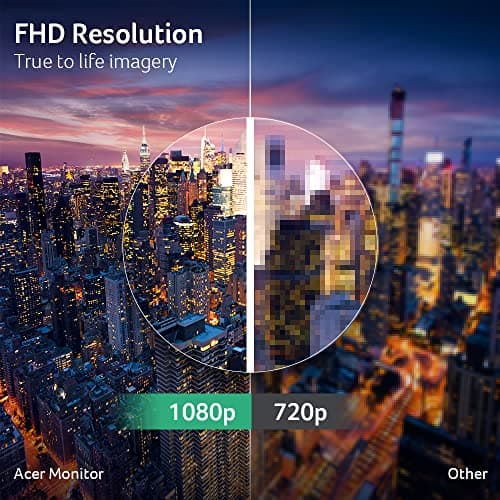 Acer SB223Q J0bi 22" Full HD 1920 x 1080 Ultra-Thin Home Office Monitor | Adaptive-Sync Support (FreeSync Compatible) | Up to 120Hz Refresh Rate | 1ms VRB | sRGB 99% | Tilt | HDMI 1.4 & 1 x VGA Port