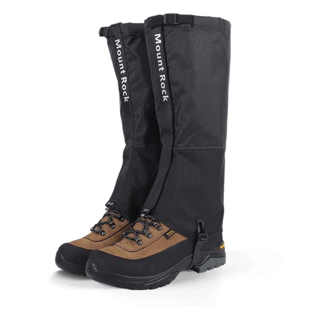CIYIN Polainas Impermeables, 600D Polainas para Senderismo Ajustables Transpirables para Unisex, Senderismo Accesorios para Trekking, Esquí, Caza