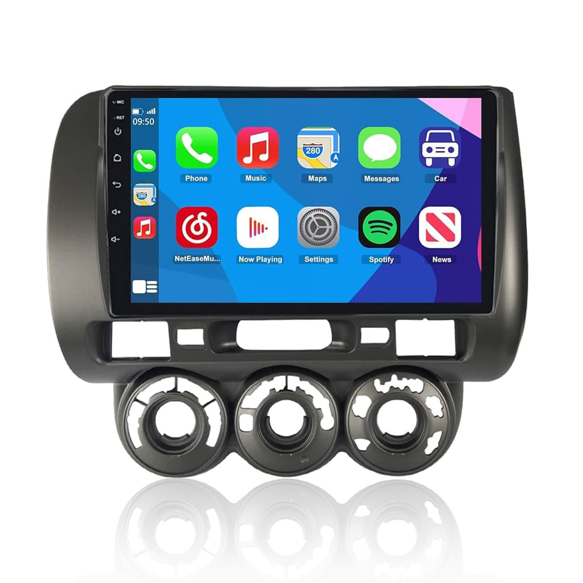 LEXXSON Carplay Radio Android Radio para Honda Fit 2007 / Honda Jazz 2001-2006 con Pantalla táctil de 9 Pulgadas HD Navegación GPS Reproductor Bluetooth USB 2G DDR3 + 32G NAND