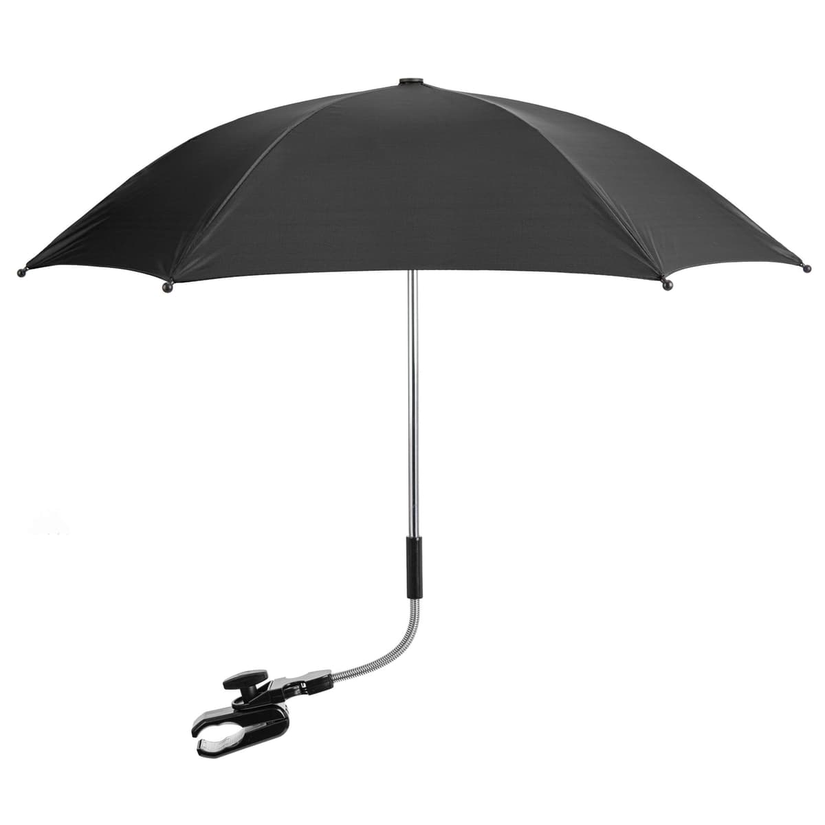 Pushchair Parasol Compatible with Bugaboo – Universal Pram Umbrella with UPF 50+ UV Protection, Adjustable Clip-On Clamp for Stroller & Buggy