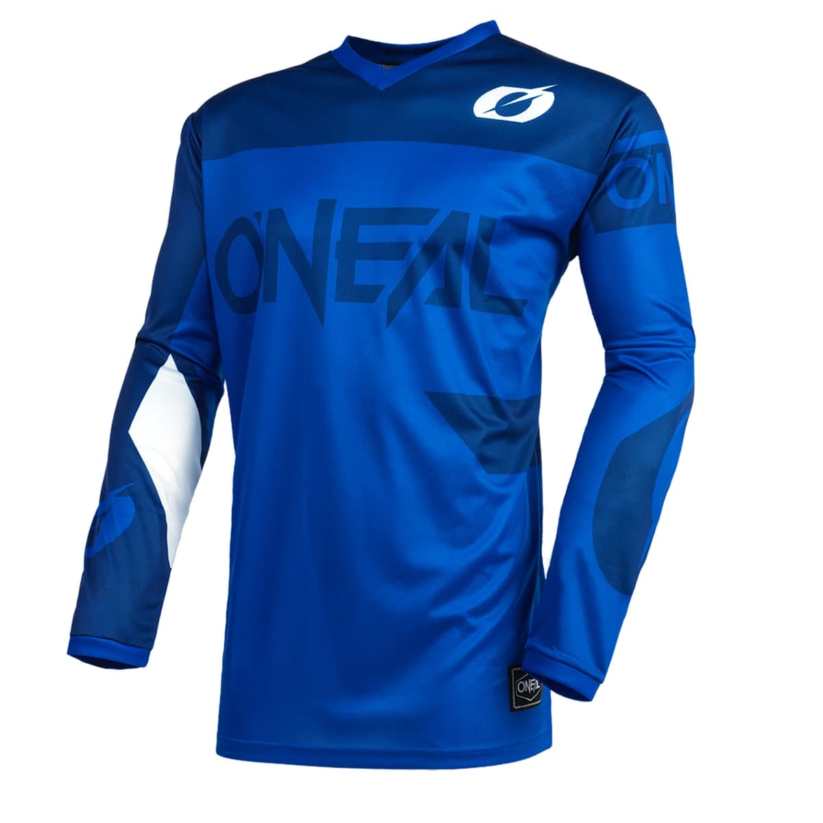 O'NEAL | Maillot de Motocross de Manga Larga | MX Enduro | Protección Acolchada en los Codos, Cuello en V, Transpirable | Maillot Element Racewear | Adulto