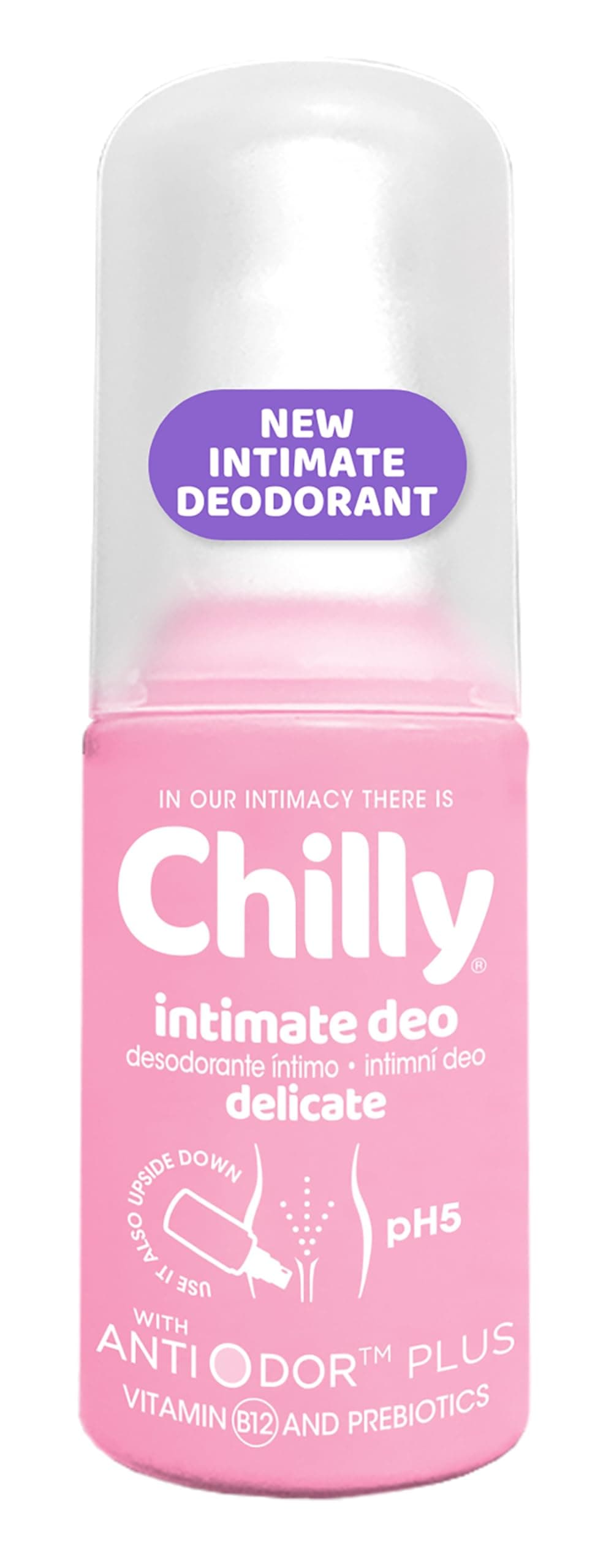 Desodorante íntimo en pulverizador Chilly delicado 50 ml