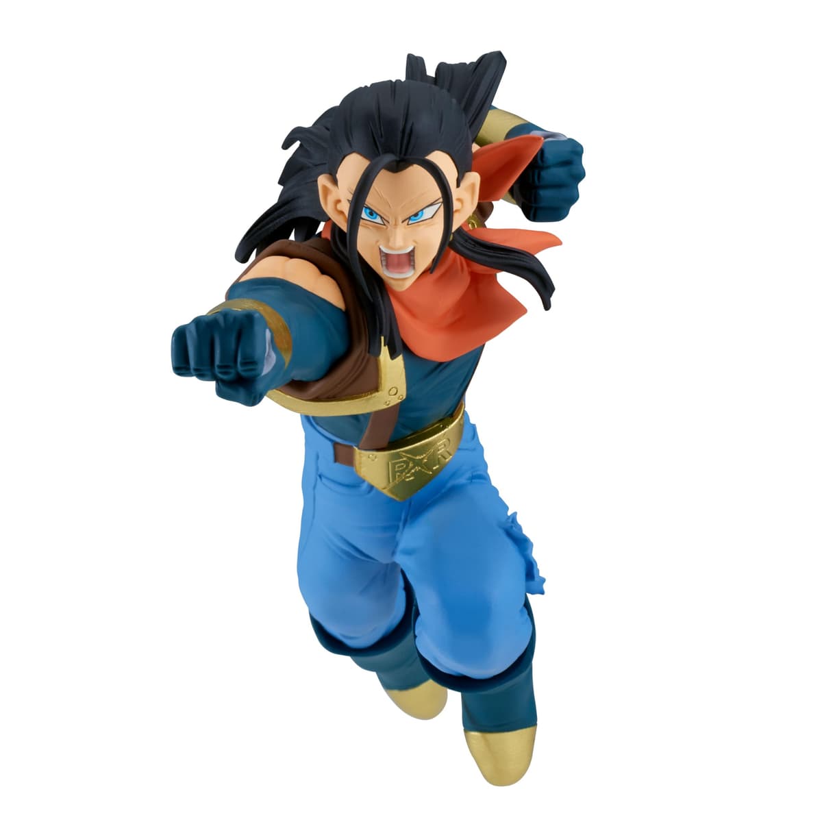 Banpresto Figura de Accion Super #17 (Vs Goku Super Saiyan) Dragon Ball Gt - Match Makers 16cm - BP89643P Multicolor - Figura Coleccionable - Ideal para los fanaticos del Anime.